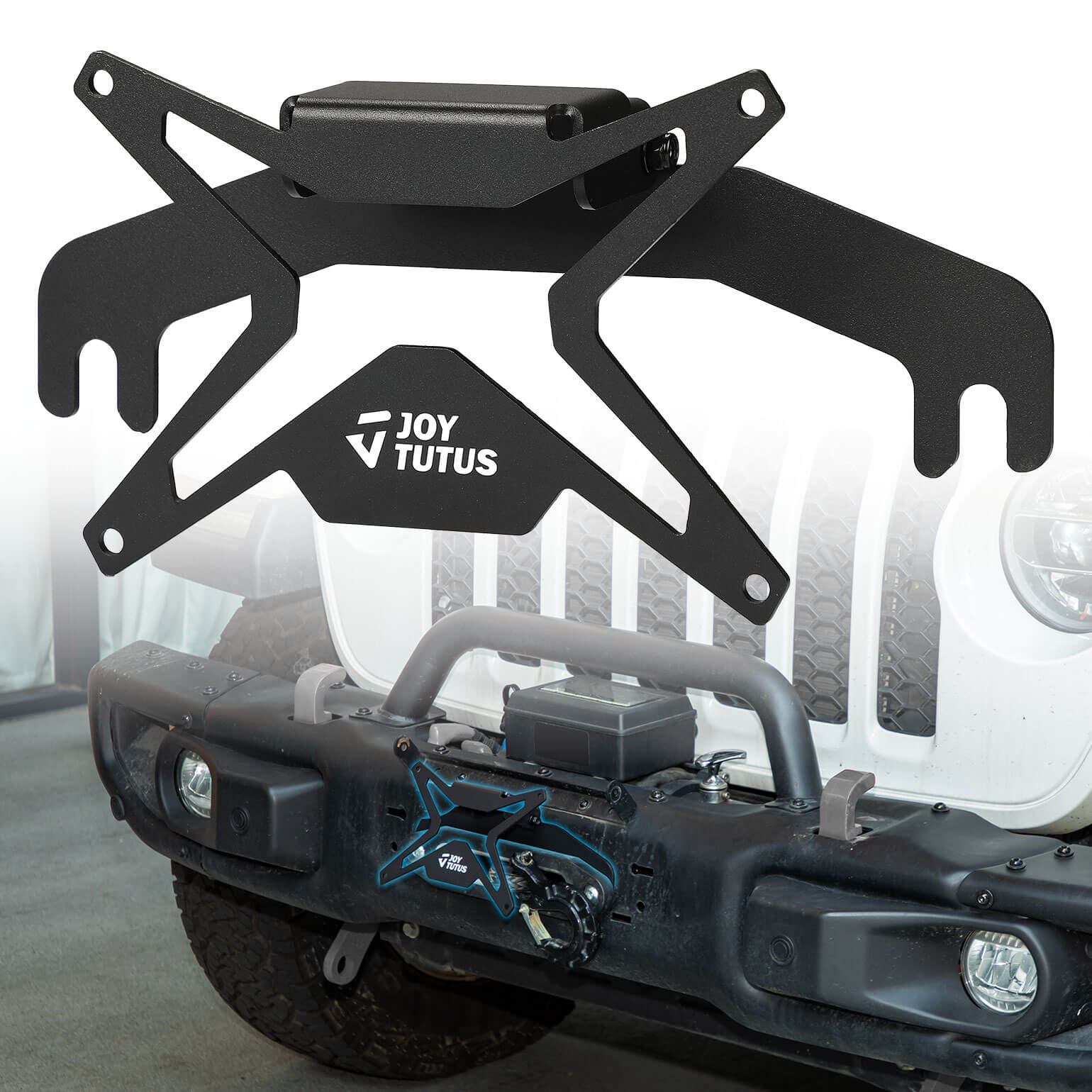 Universal Flip-Up License Plate Mount for 10" Hawse Fairlead