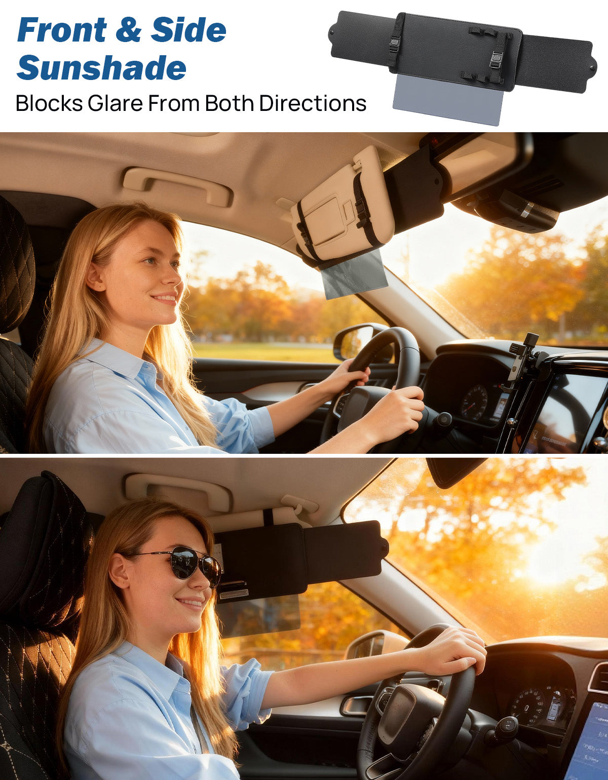 Joytutus Sun Visor Extender for Car