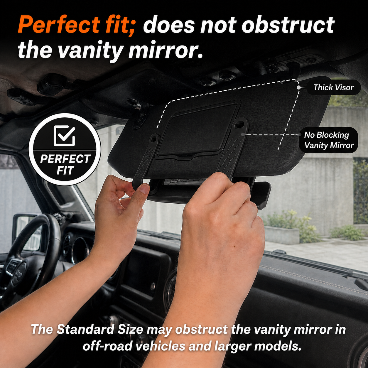 Car Sun Visor Tissue Holder for SUV & Jeep