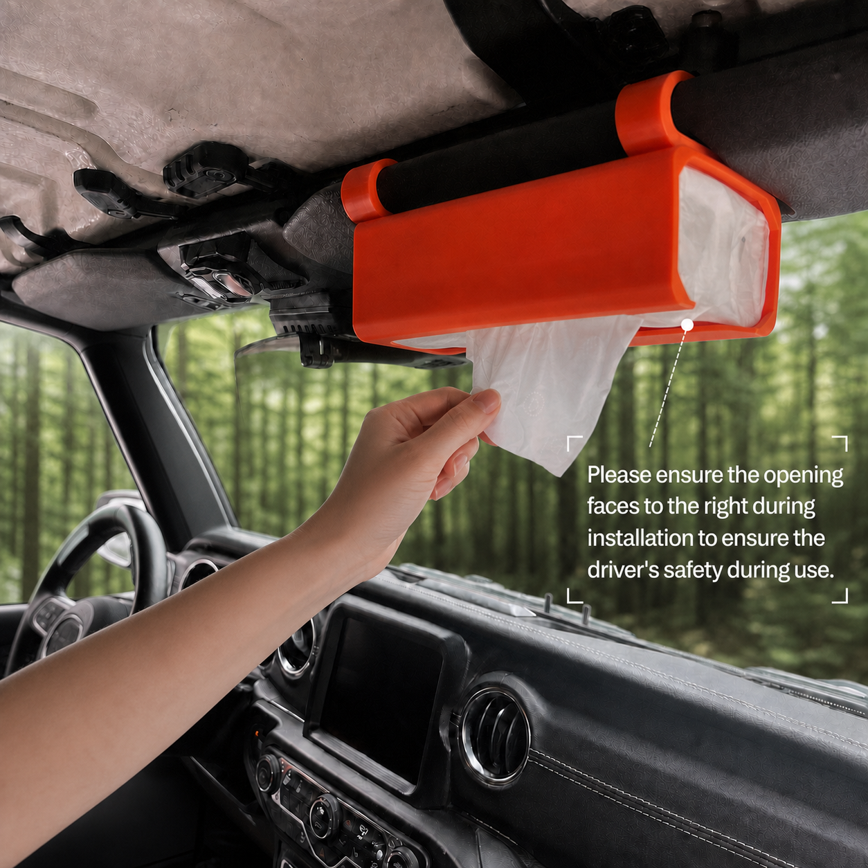 Car Sun Visor Tissue Holder for SUV & Jeep