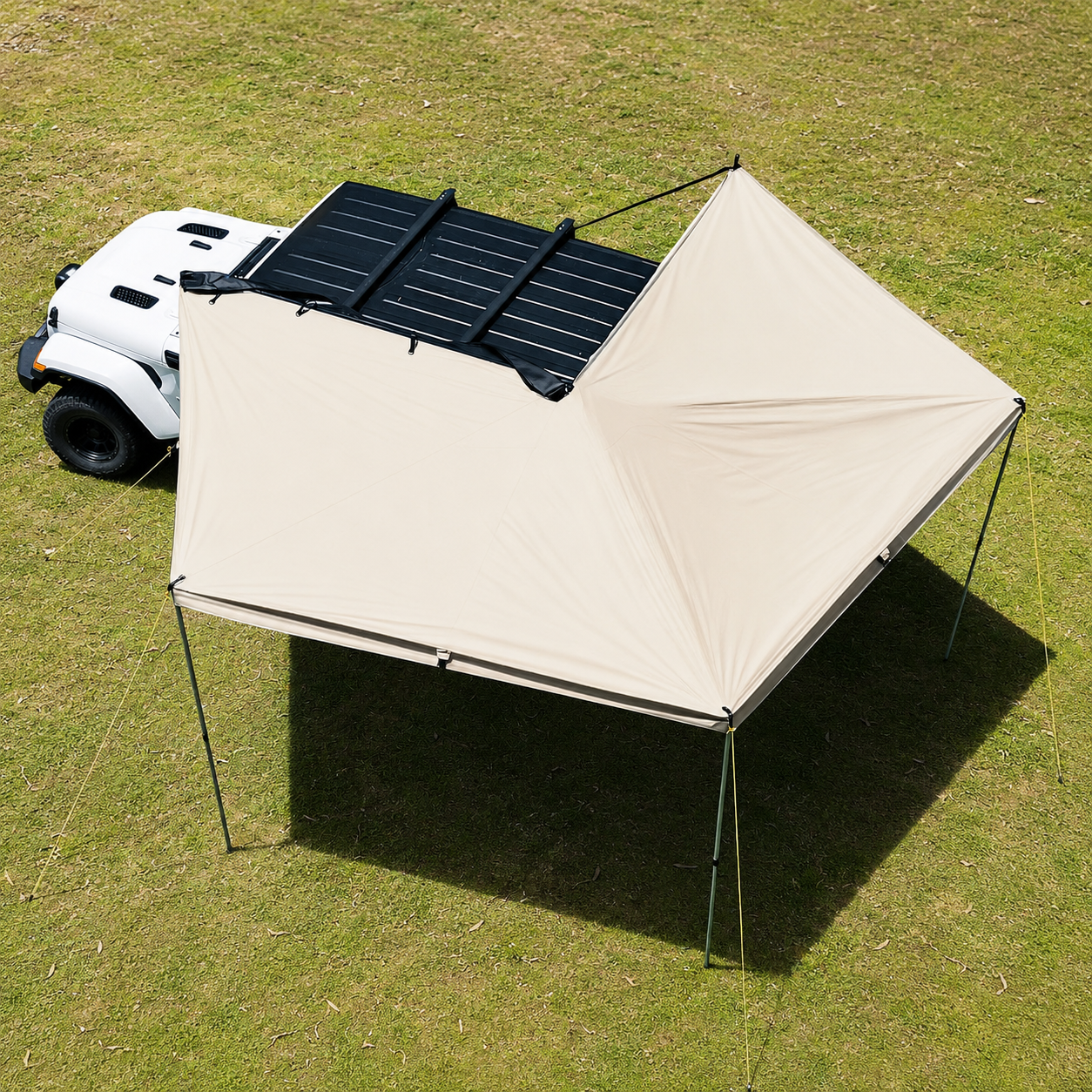 270 Degree Awning - 125 SQ. FT Freestanding All-Weather Side Canopy