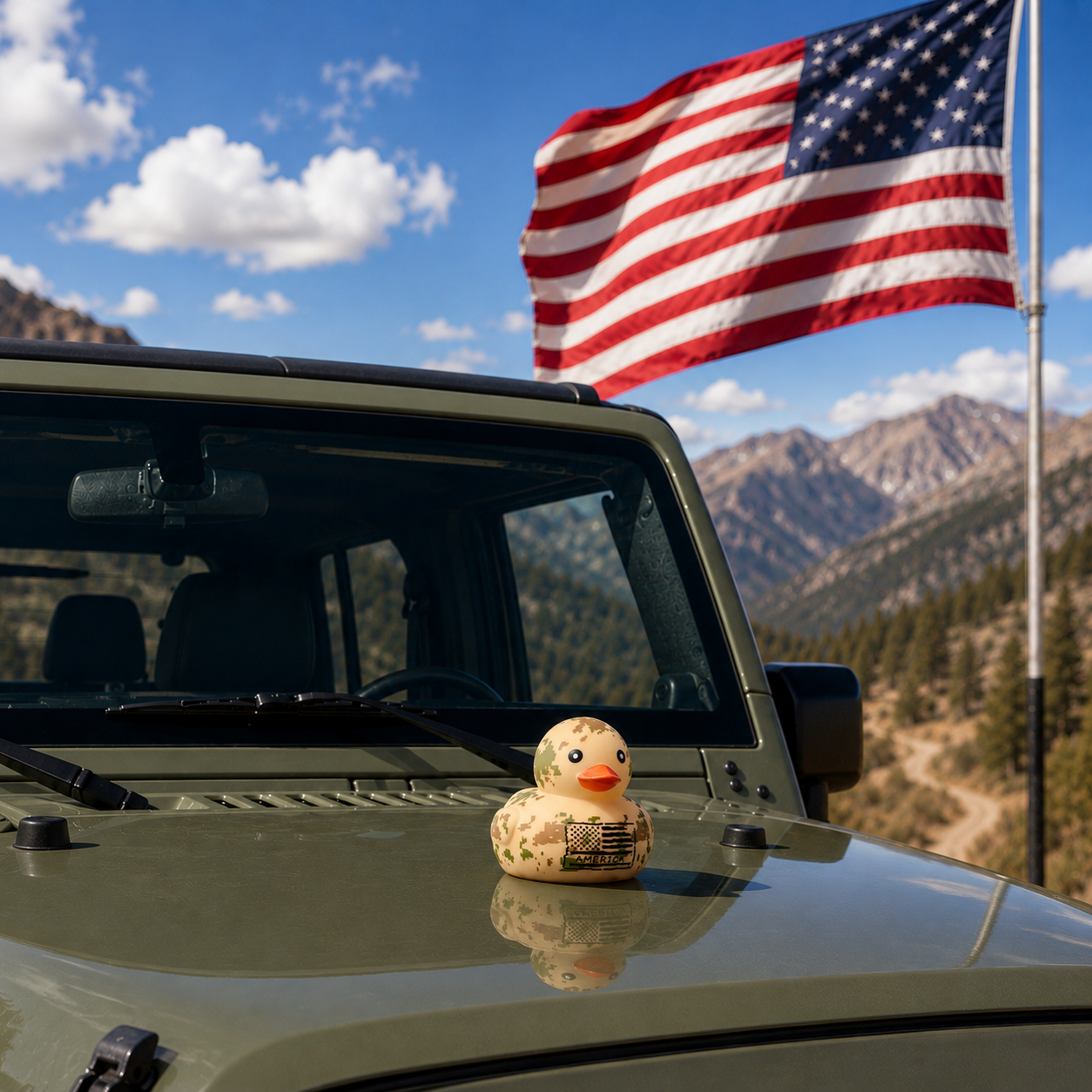 America 250 Patriot Duck – Limited Edition Off-Road Heritage Collectible (Ships Aug 5)