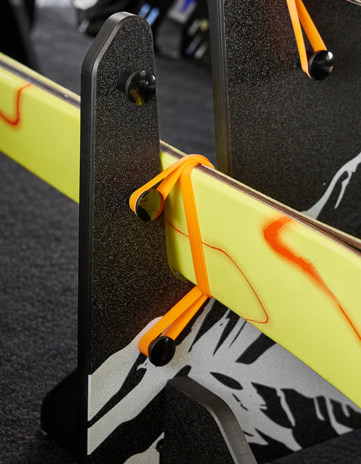Portable Interior Ski & Snowboard Rack for SUVs