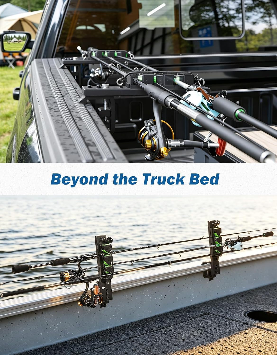 Truck Bed Fishing Rod Holder