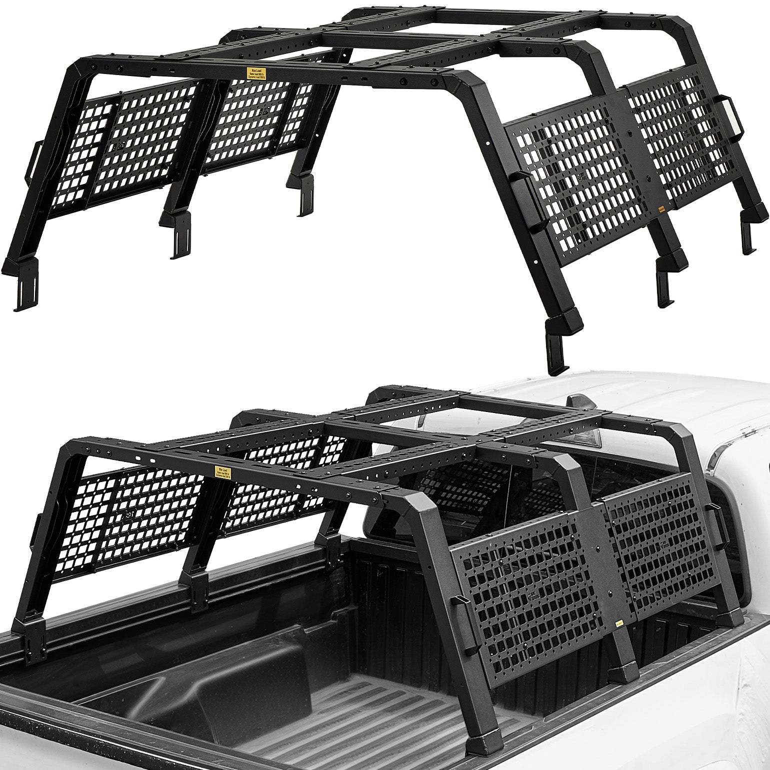 Modular Mid-Size Rack | RTT-Ready Bed Rack for Tacoma & Ranger