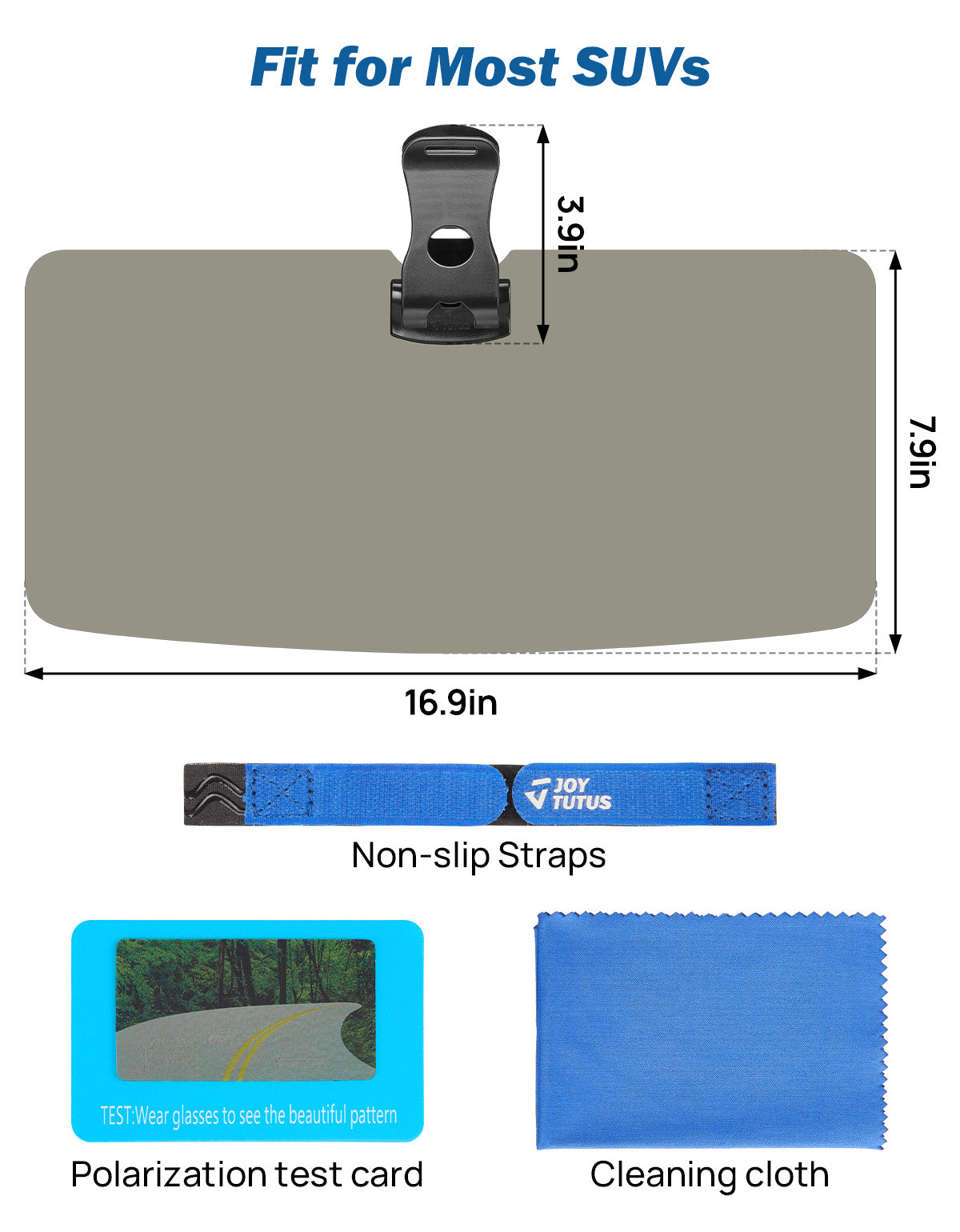 Joytutus Sun Visor Extender for Car