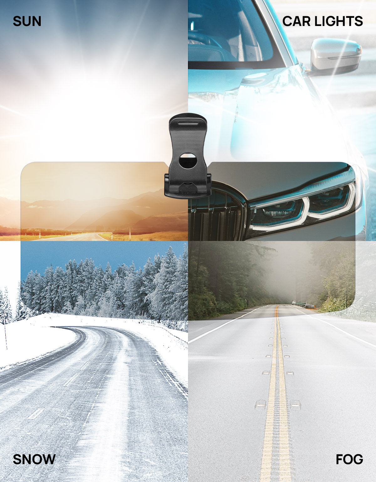 Joytutus Sun Visor Extender for Car