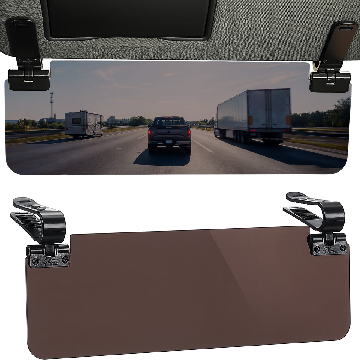 Polarized Sun Visor Extender for Cars – UV400 Anti-Glare