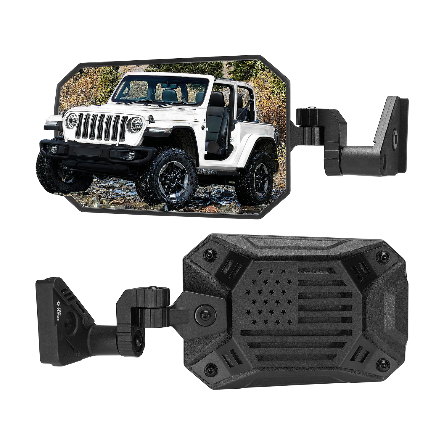Doors Off Side Mirrors for Wrangler JL 2018–2026 & Gladiator JT