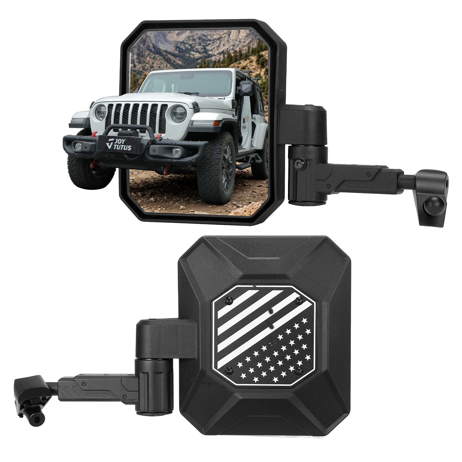 Doors Off Mirrors for Jeep Wrangler JL & Gladiator JT (2018–2023)