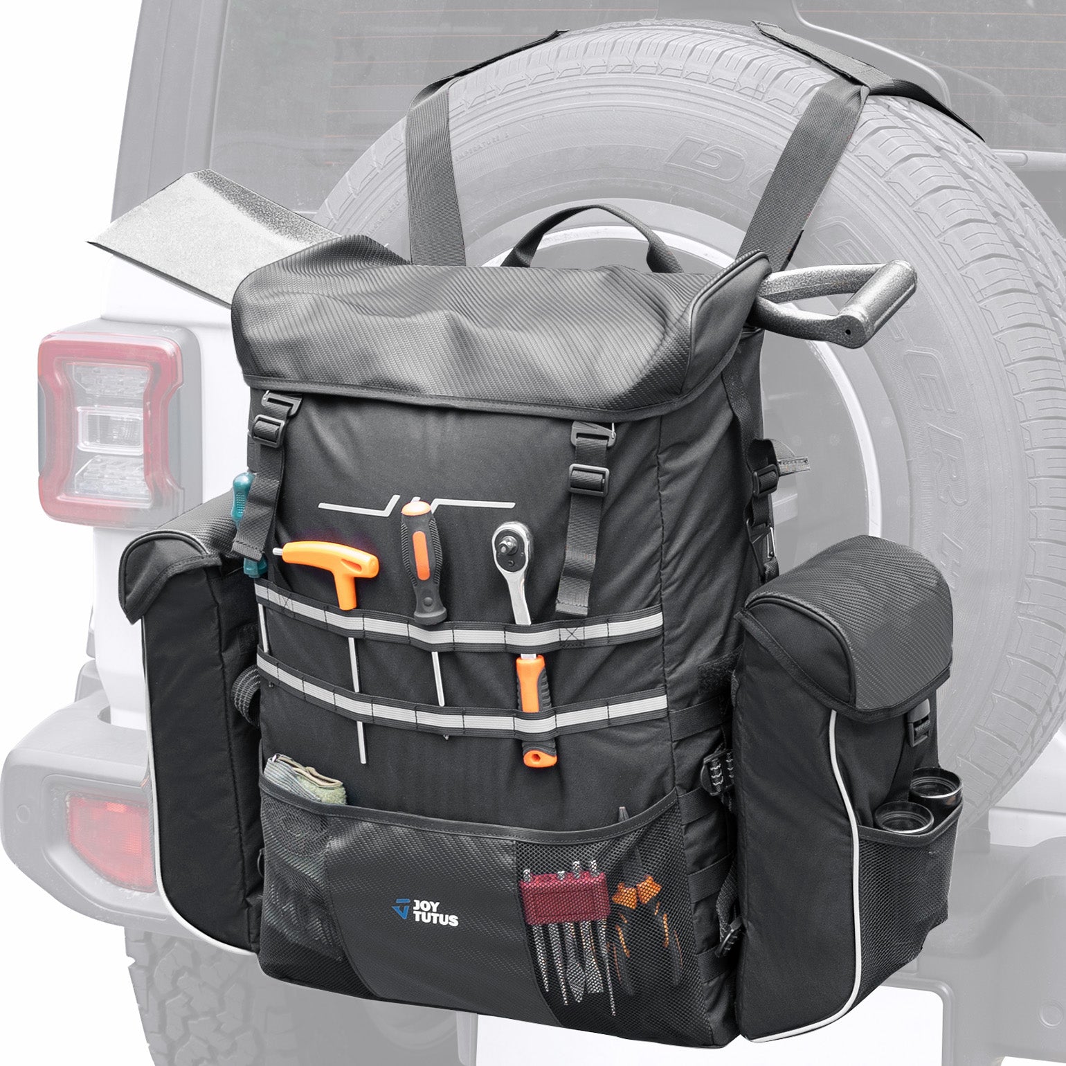 Spare Tire Storage Bag 52L for Offroad Camping 30–40 Inch Tires