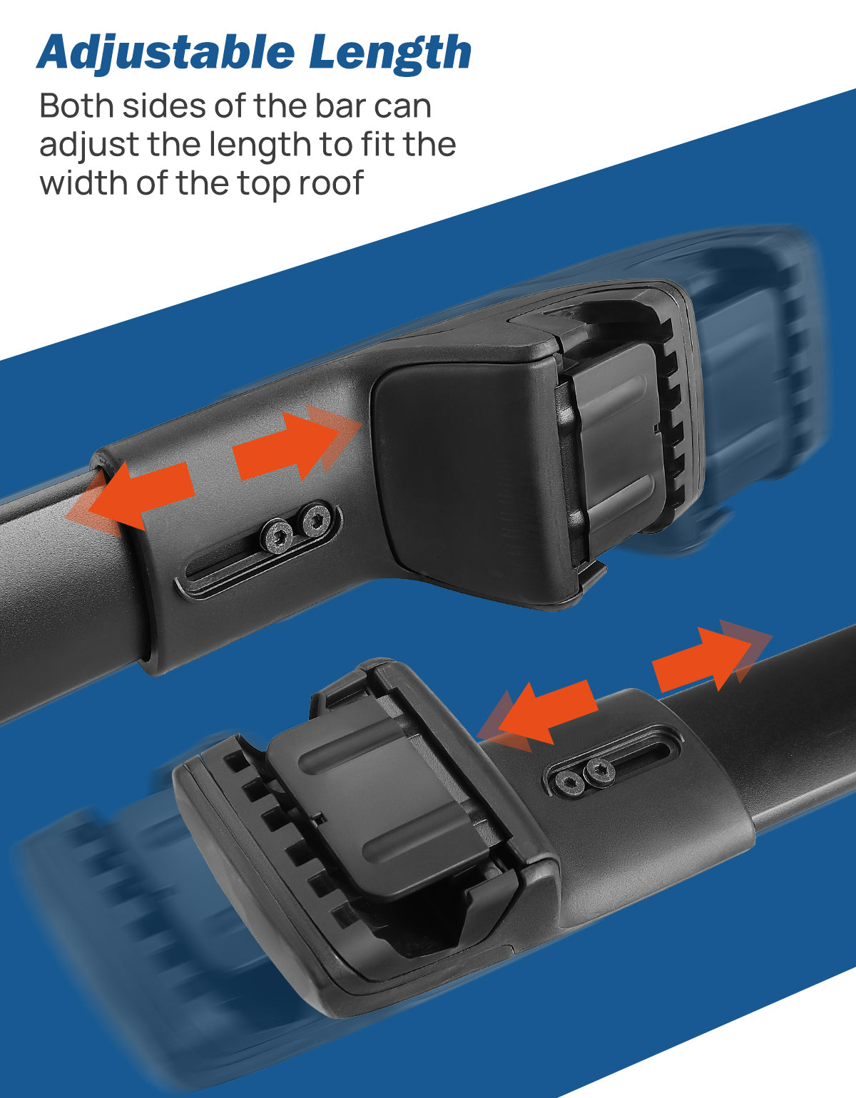 Lockable Roof Rack Cross Bars for Crosstrek 2024 with Raised Rails
