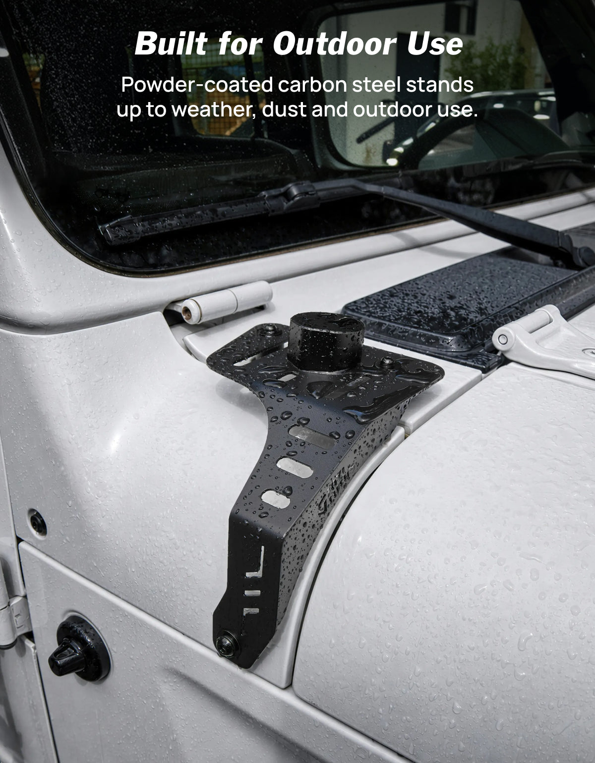 Exterior Starlink Mini Mount for Wrangler JL/JLU & Gladiator JT (2018-2027)