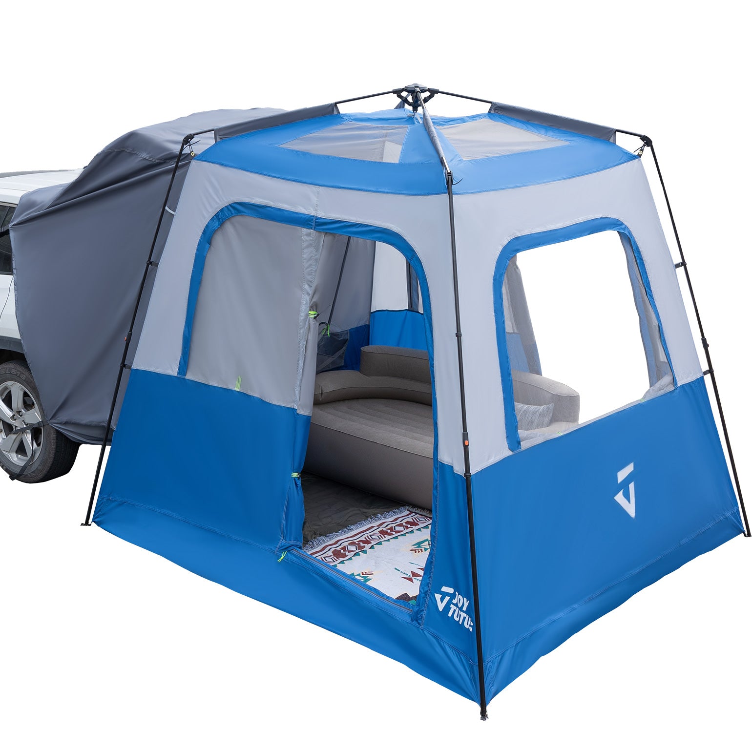 SUV Camping Tent for 5-8 Person, Automatic Instant Setup with Waterproof Rainfly