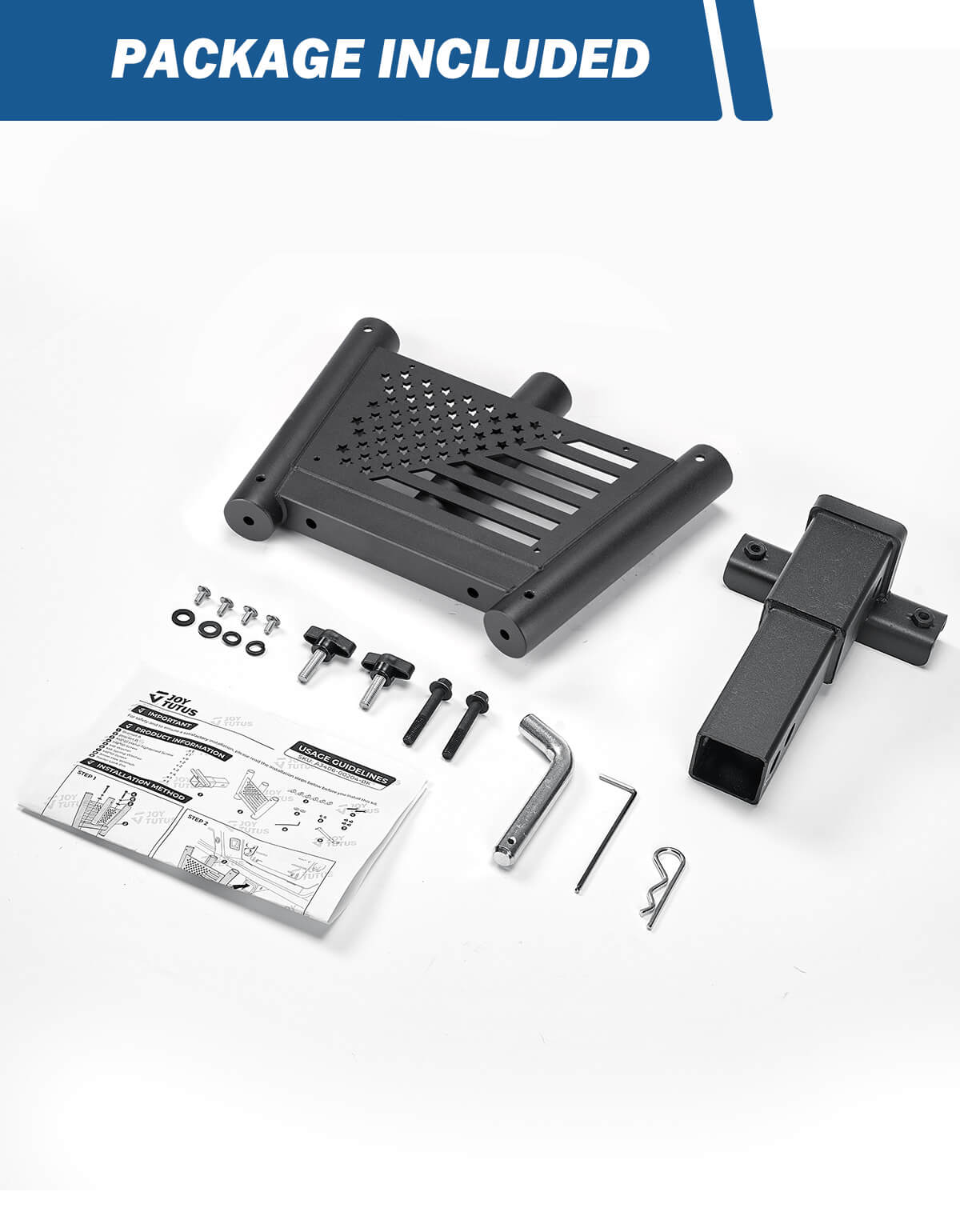 Flag Pole Holder Hitch Mount for Standard 2" Receivers