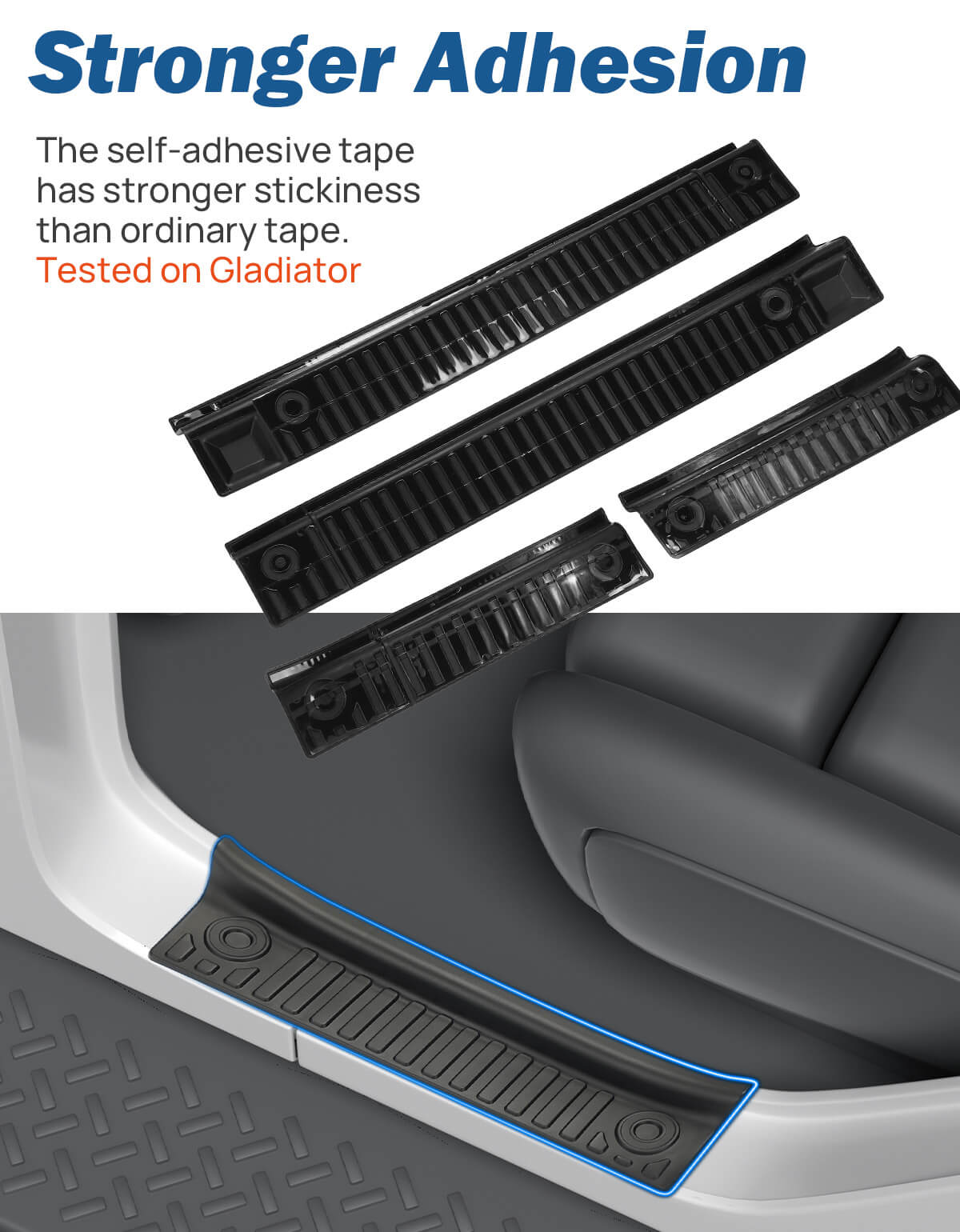 Gladiator Door Sill Guards Compatible with Gladiator JT 2020-2026