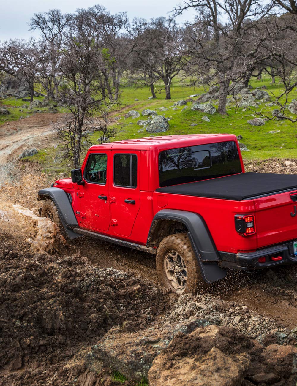 Mud Flaps for Gladiator 2020–2026, Heavy-Duty 4-Piece Splash Guards (NOT FITS Rubicon & Mojave)