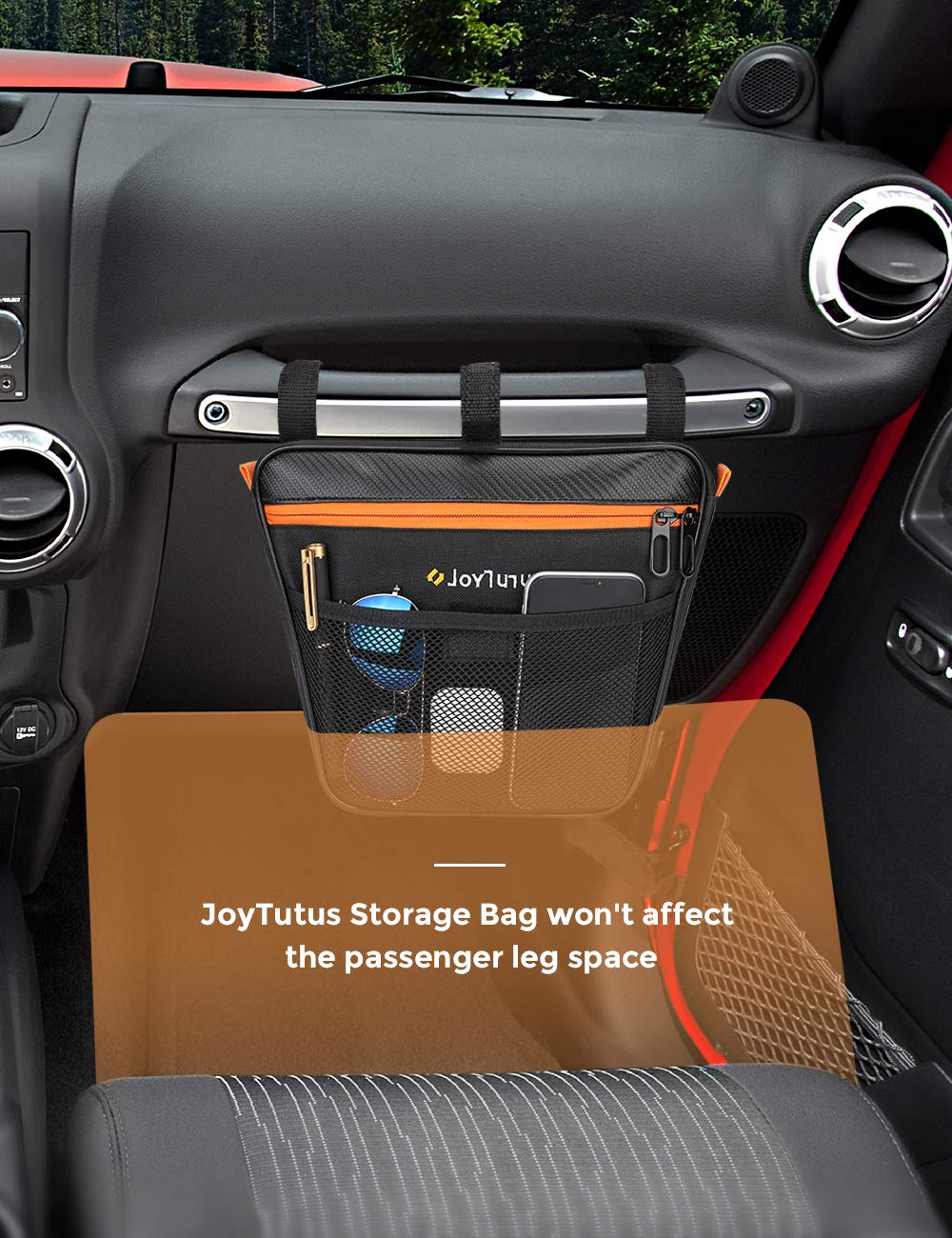 Grab Handle Storage Bag for Wrangler & Gladiator