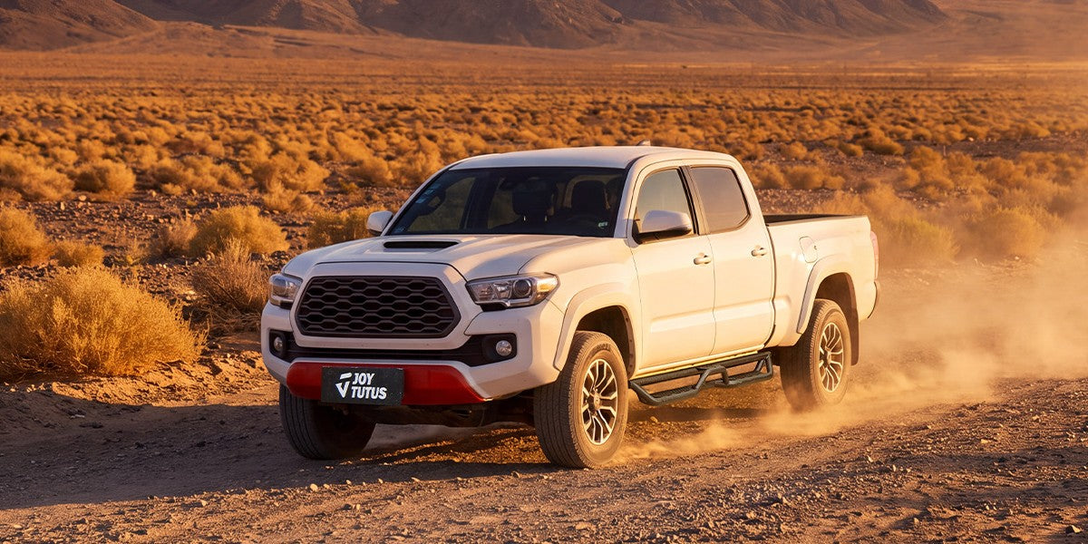 Tacoma with truck running boards