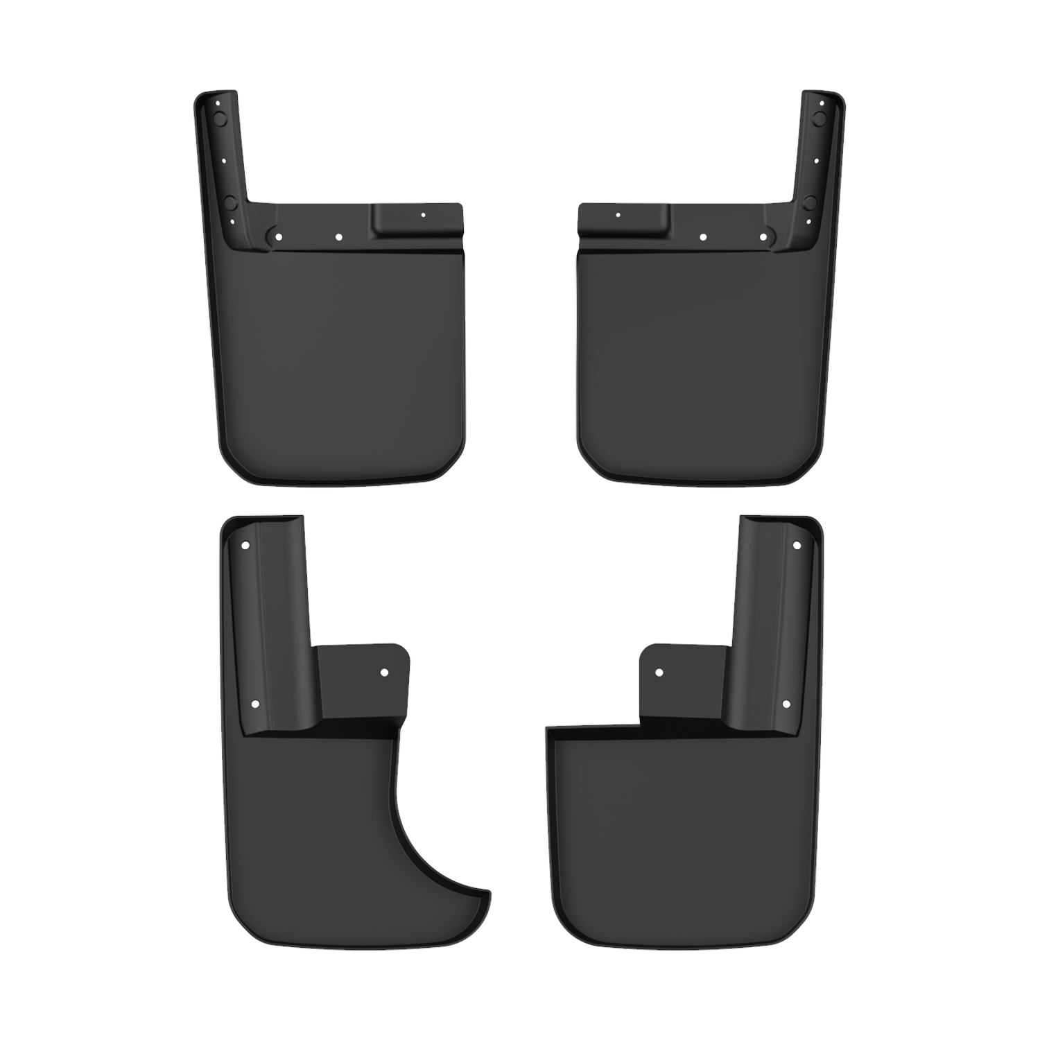 Mud Flaps for Gladiator 2020–2026, Heavy-Duty 4-Piece Splash Guards (NOT FITS Rubicon & Mojave)