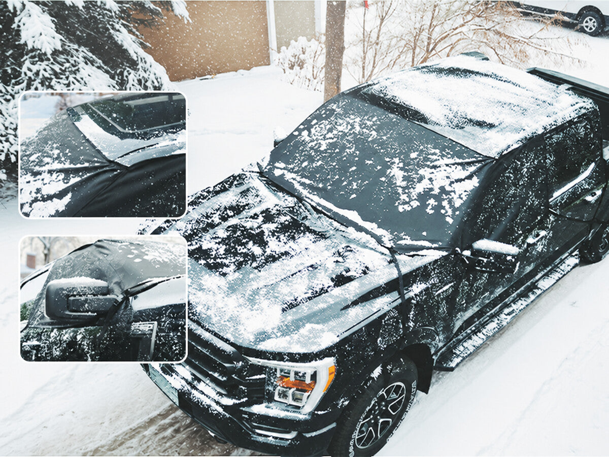 LESS ICE TO SCRAPE BEFORE YOU DRIVE