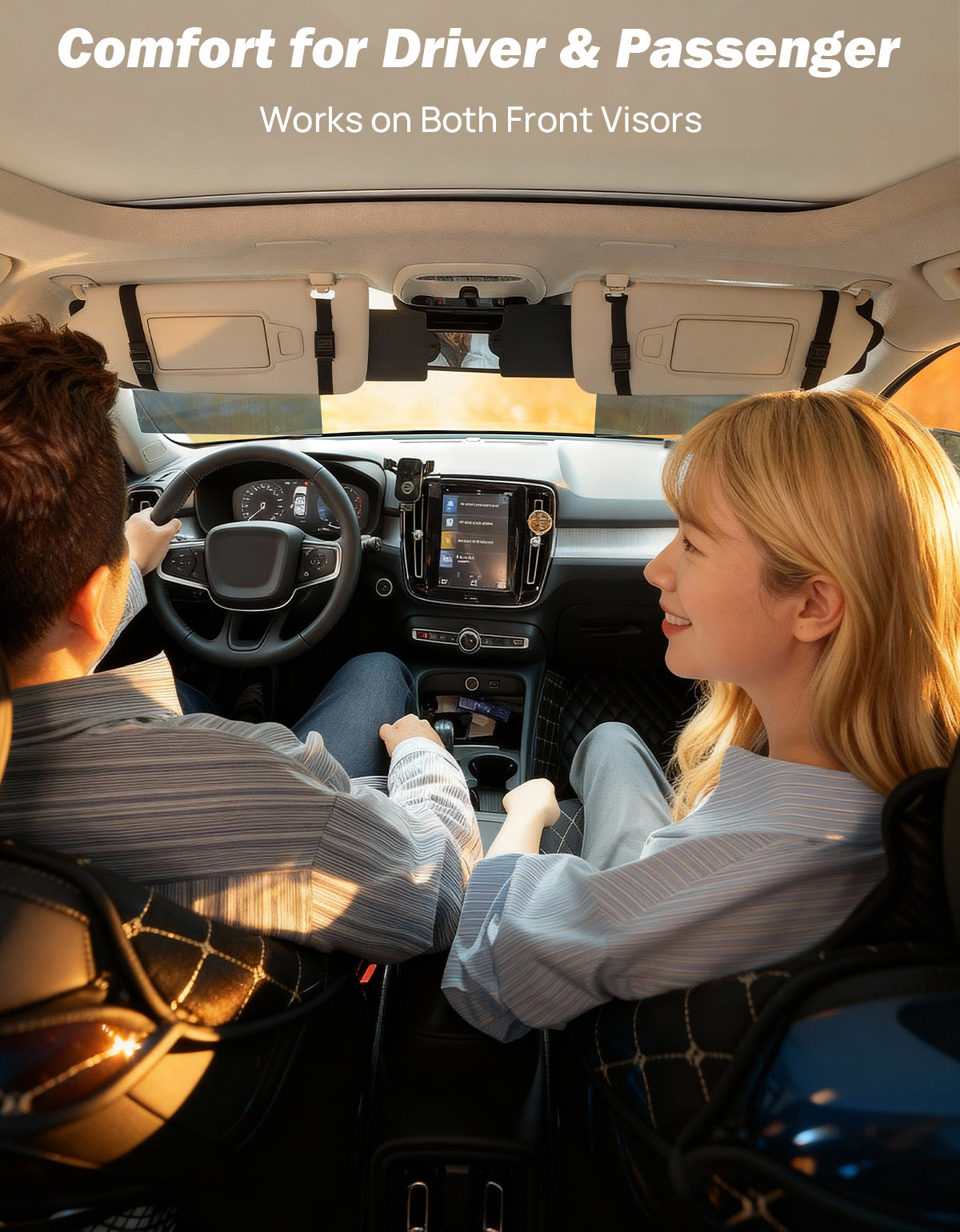 Joytutus Sun Visor Extender for Car