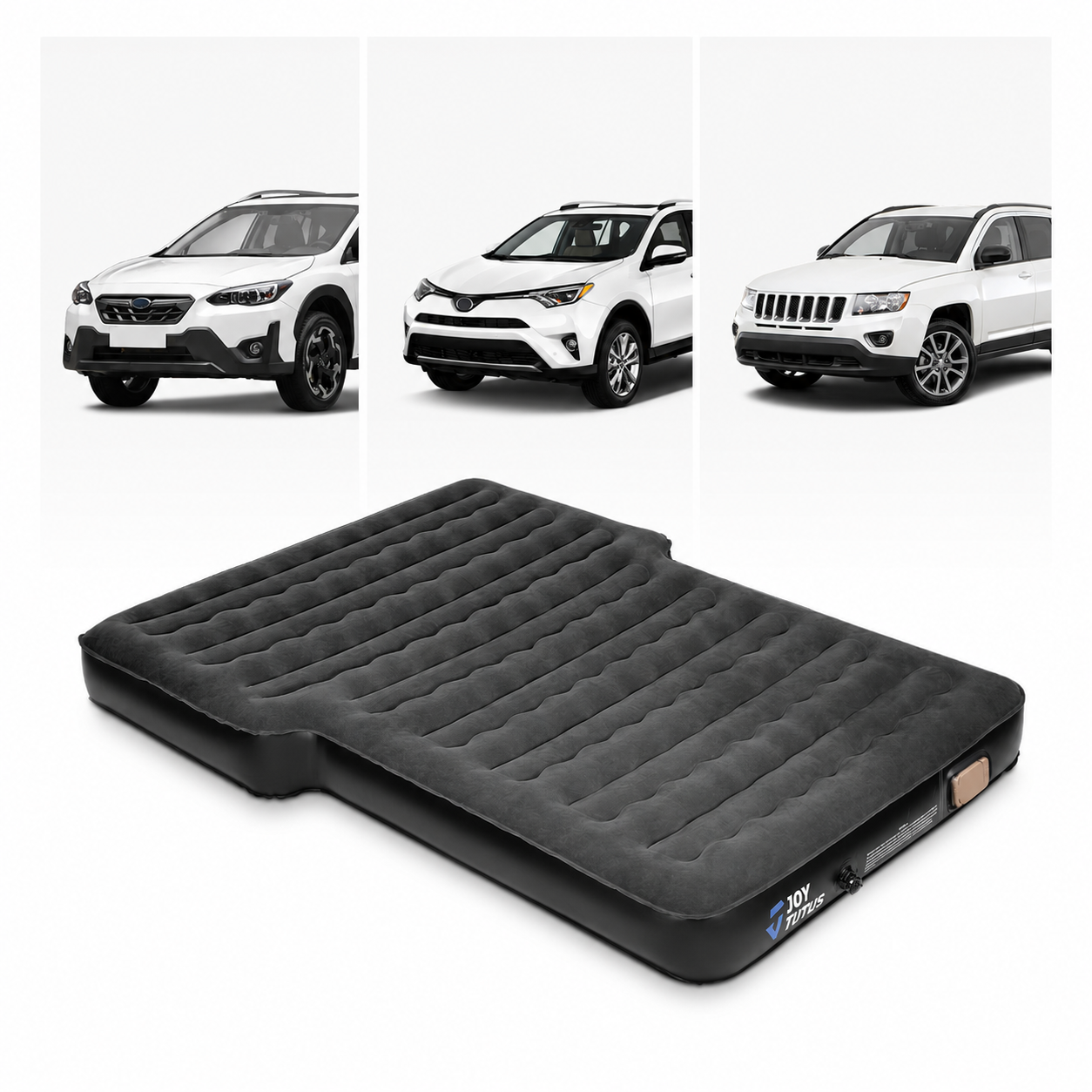 Self-Inflating SUV Air Mattress – Portable Car Camping Bed with Built-In Pump