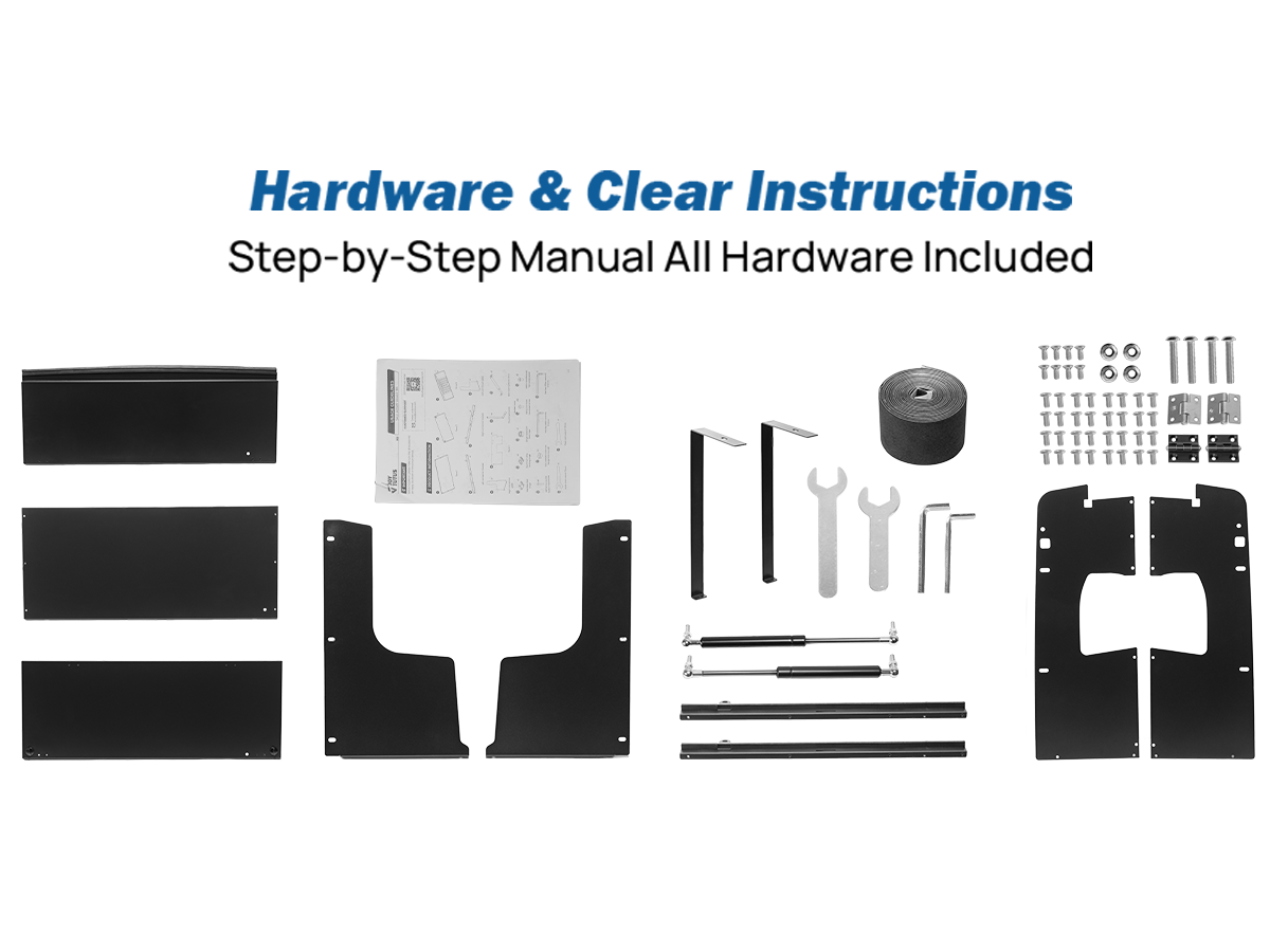 Complete Hardware for a Straightforward Install