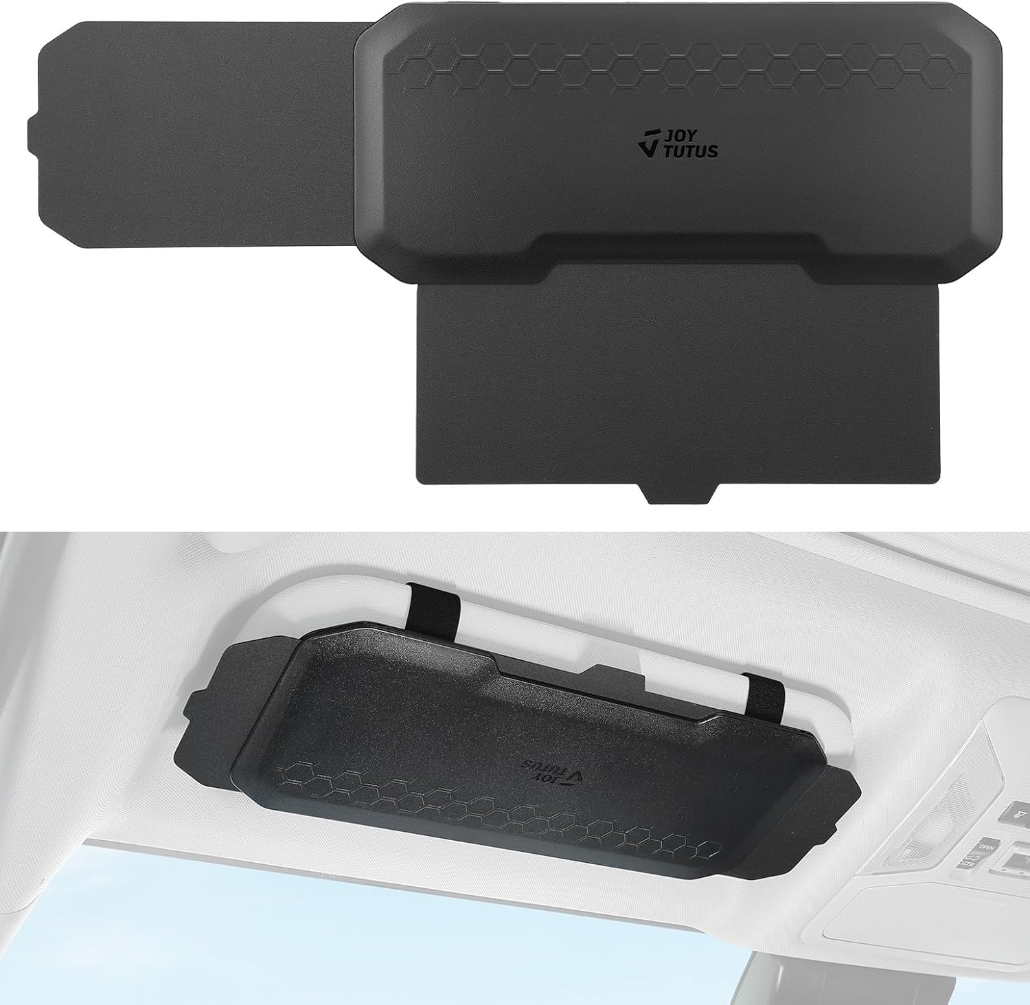 JOYTUTUS Car Sun Visor Extender, Adjustable Sun Visor Extension for Cars, Protects from Anti-Glare, UV Rays Sun Blocker Car Sun Visor Attachment