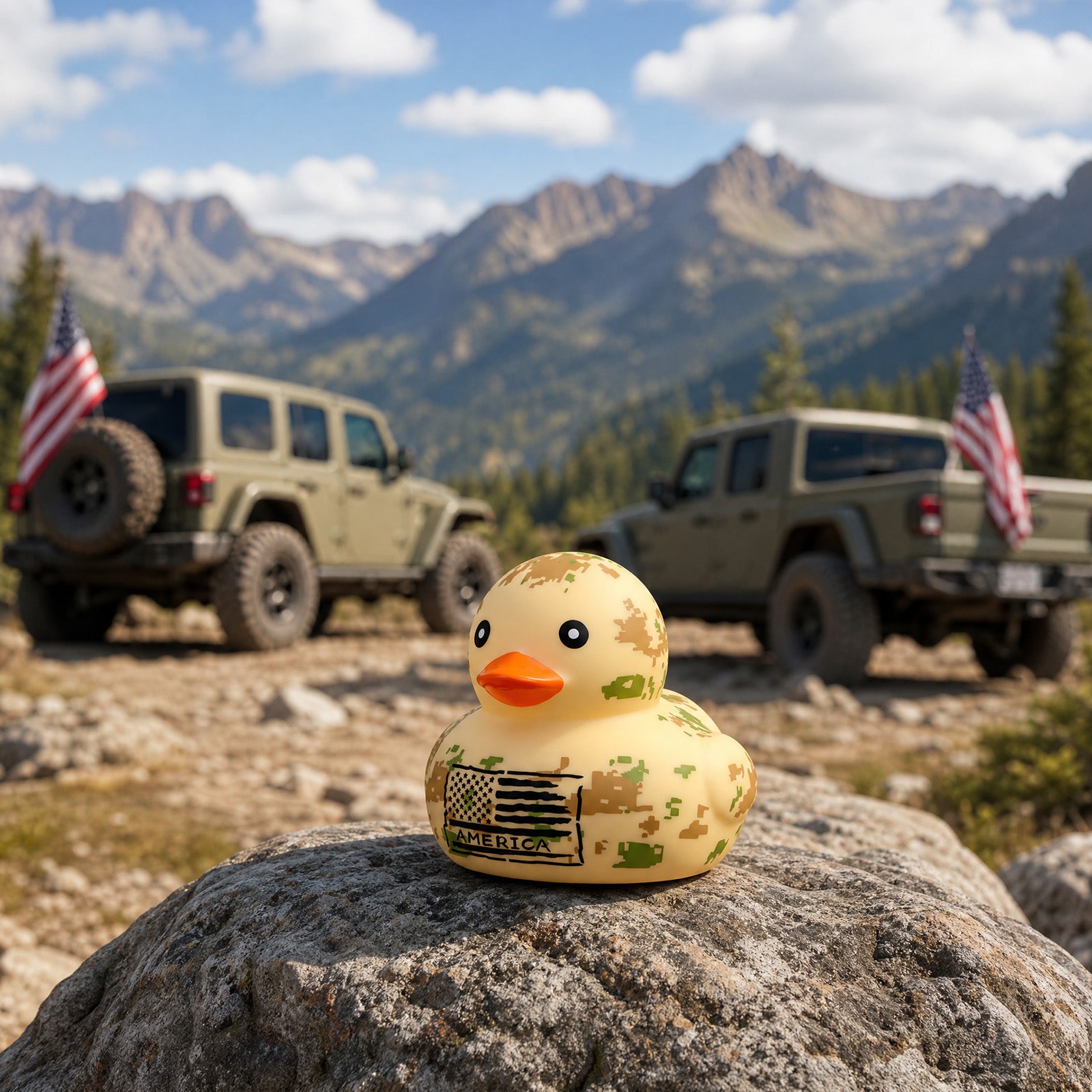 America 250 Patriot Duck – Limited Edition Off-Road Heritage Collectible (Ships Aug 5)