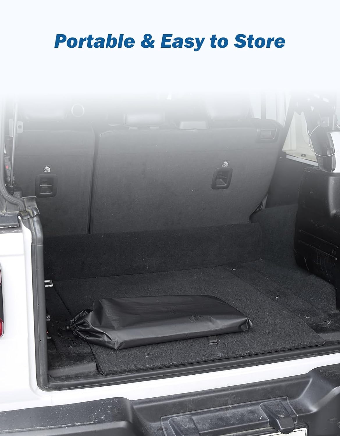 Custom Fit Windshield Sun Shade for Jeep Wrangler JK/JL (2007–2026) & Gladiator JT (2020–2026)