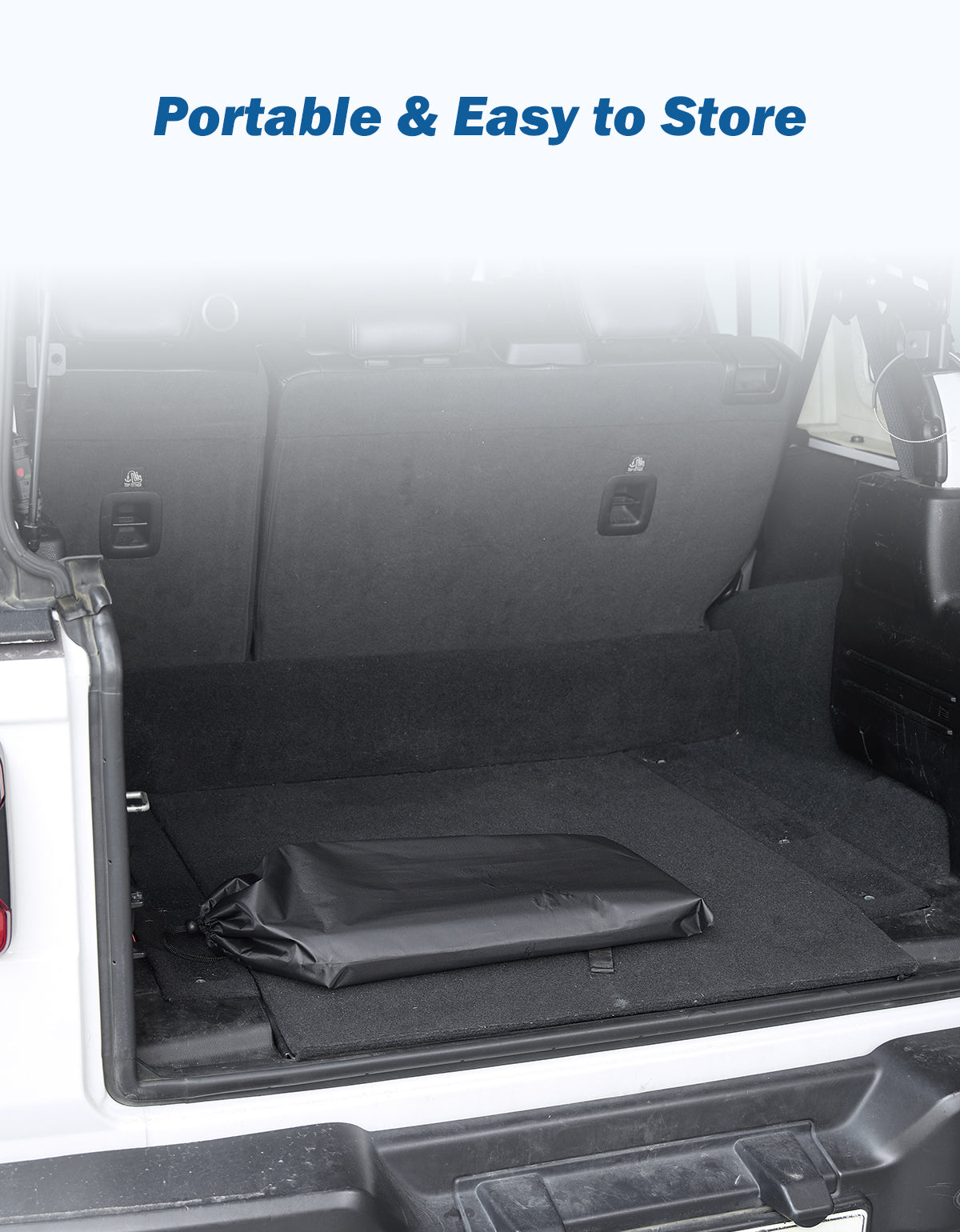 Custom Fit Windshield Sun Shade for Jeep Wrangler JK/JL (2007–2026) & Gladiator JT (2020–2026)