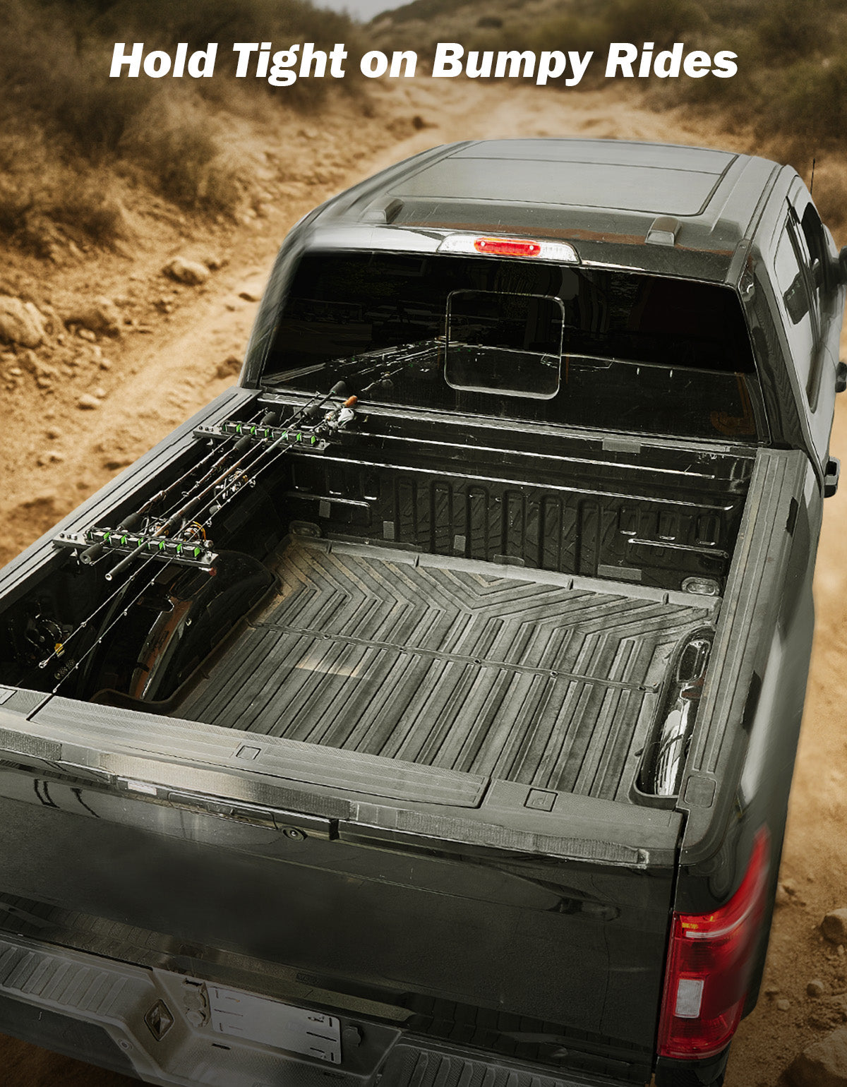 Truck Bed Fishing Rod Holder