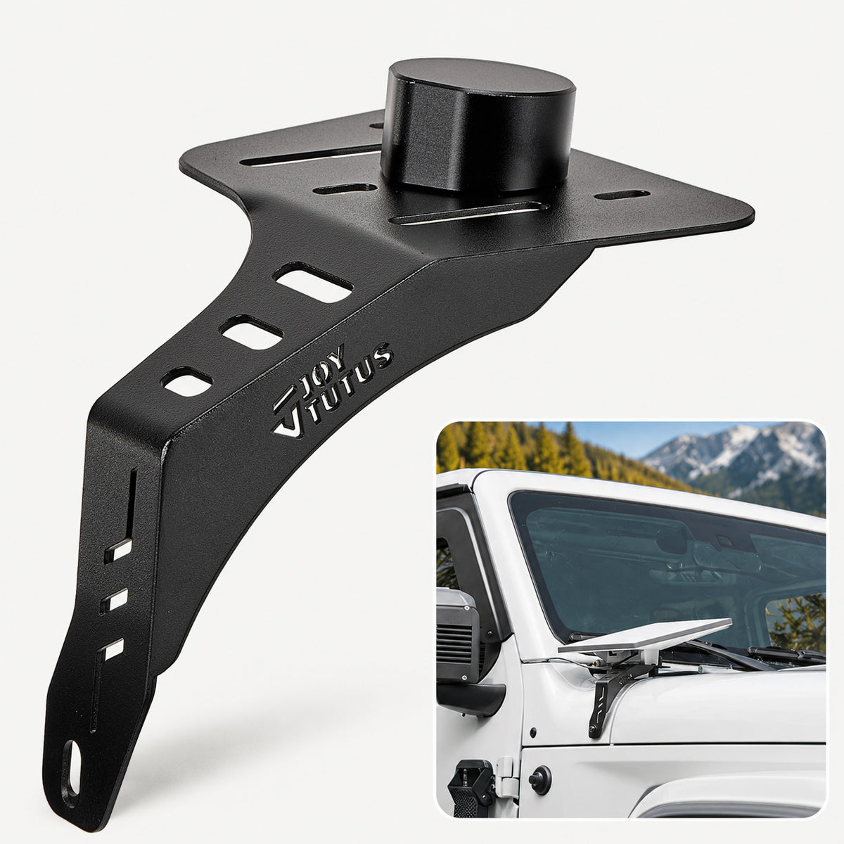 Exterior Starlink Mini Mount for Wrangler JL/JLU & Gladiator JT (2018-2027)