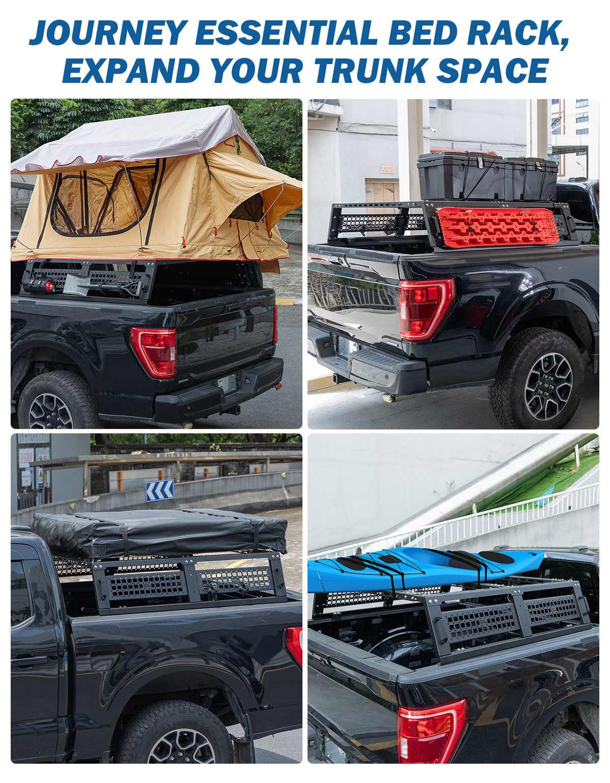 Utility Entry Rack | No-Drill Truck Bed Rack for F150 & Silverado