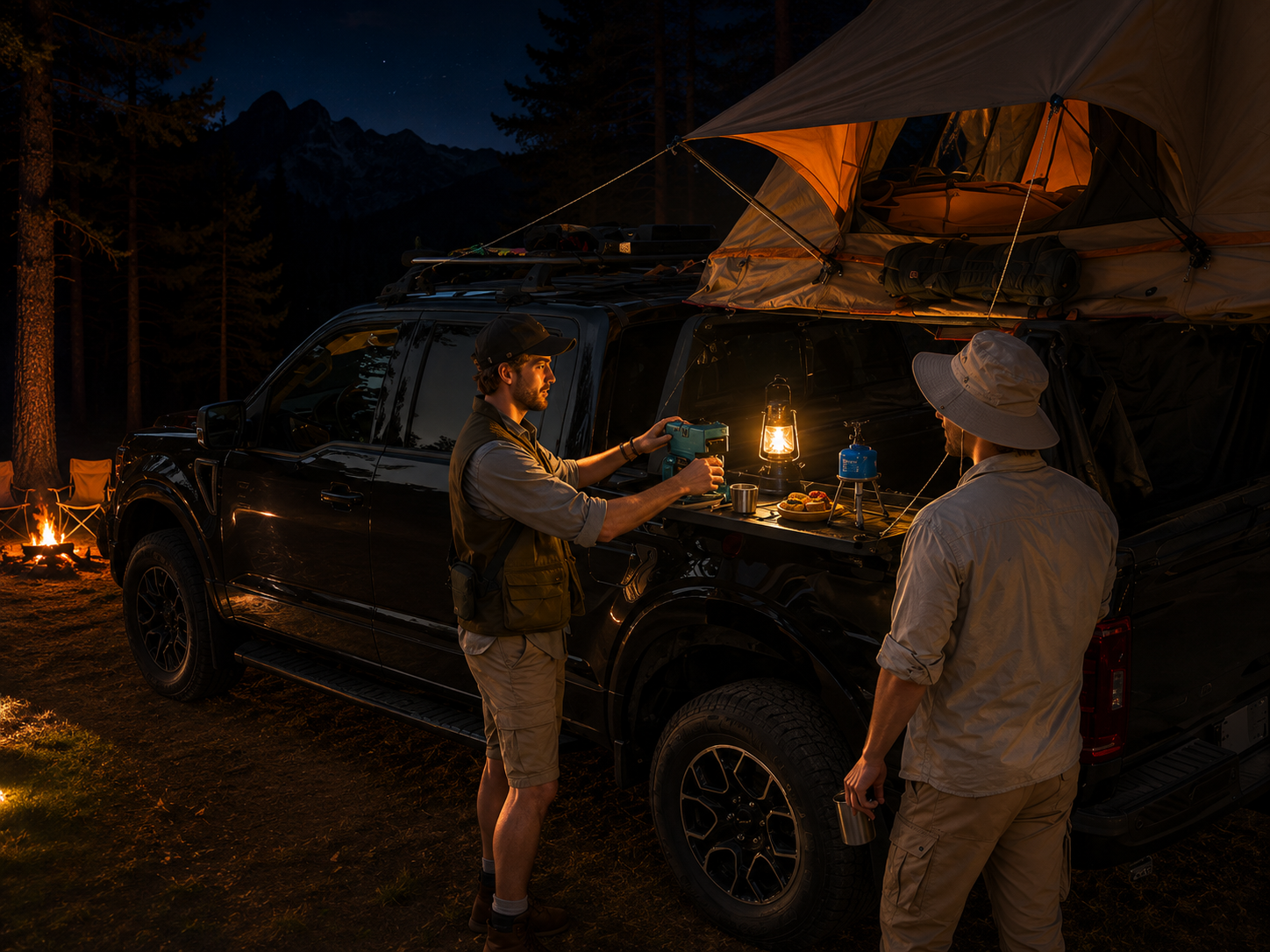 Turn Your Truck Into Basecamp
