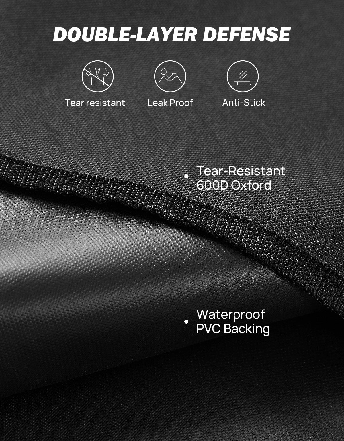 Windshield Snow Cover for Full-Size Trucks, 600D Oxford Frost Guard with Side Window Protection