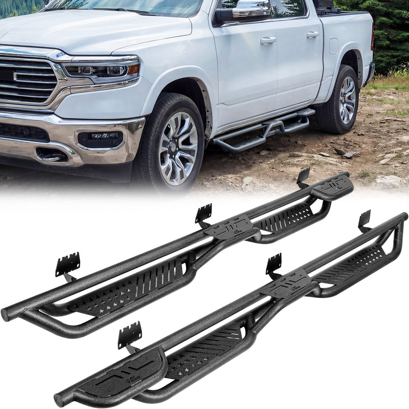 Running Boards for Ram 1500 Crew Cab (2019–2026) – 550LB
