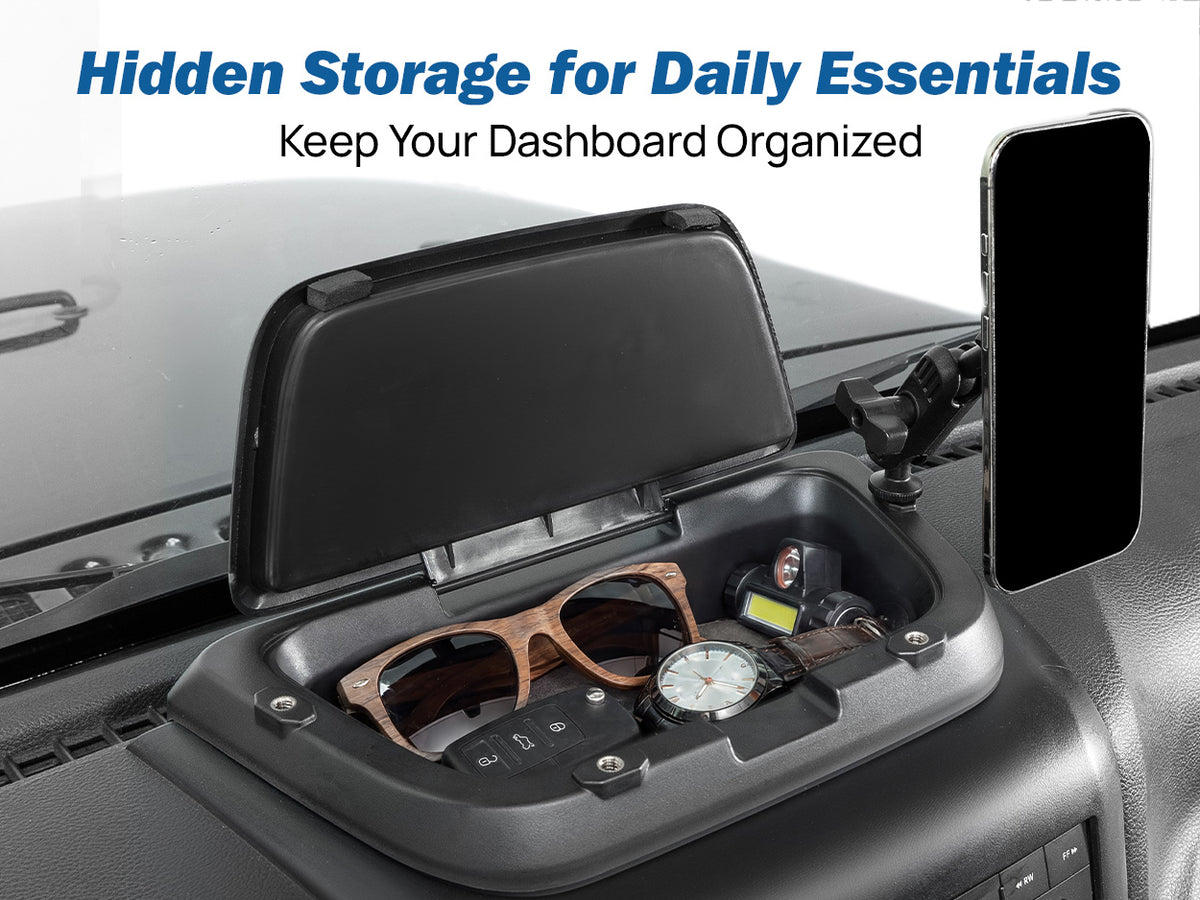 Storage Under the Lid, Space on Top