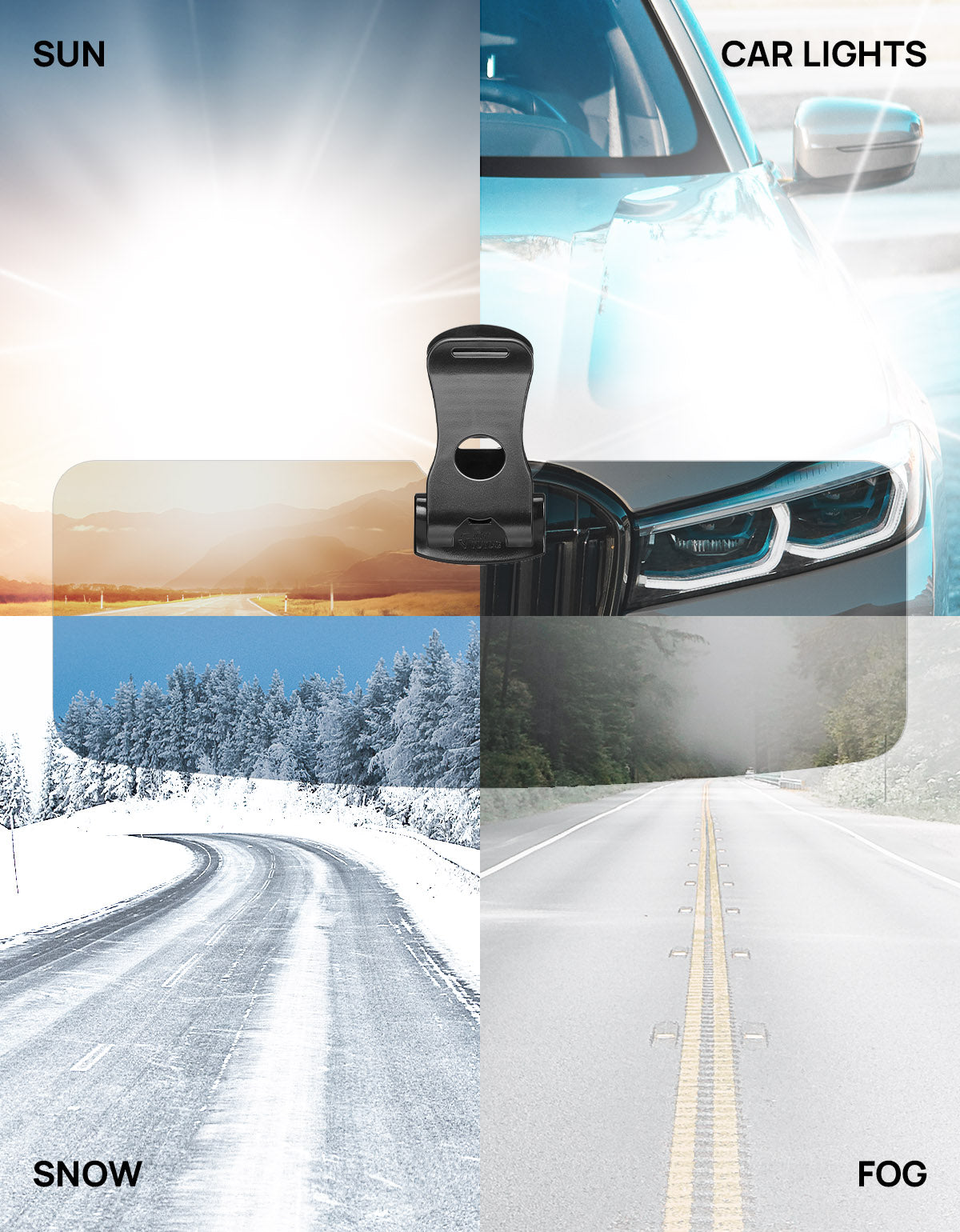 Joytutus Sun Visor Extender for Car