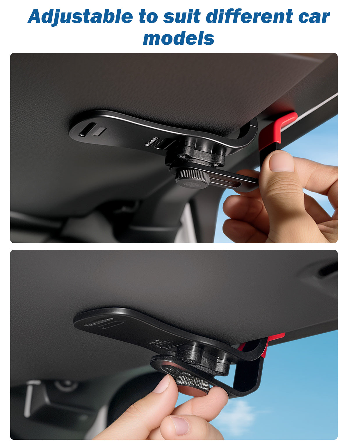 Universal Sun Visor Repair Clip, Quick Fix to Hold Floppy Visor Up