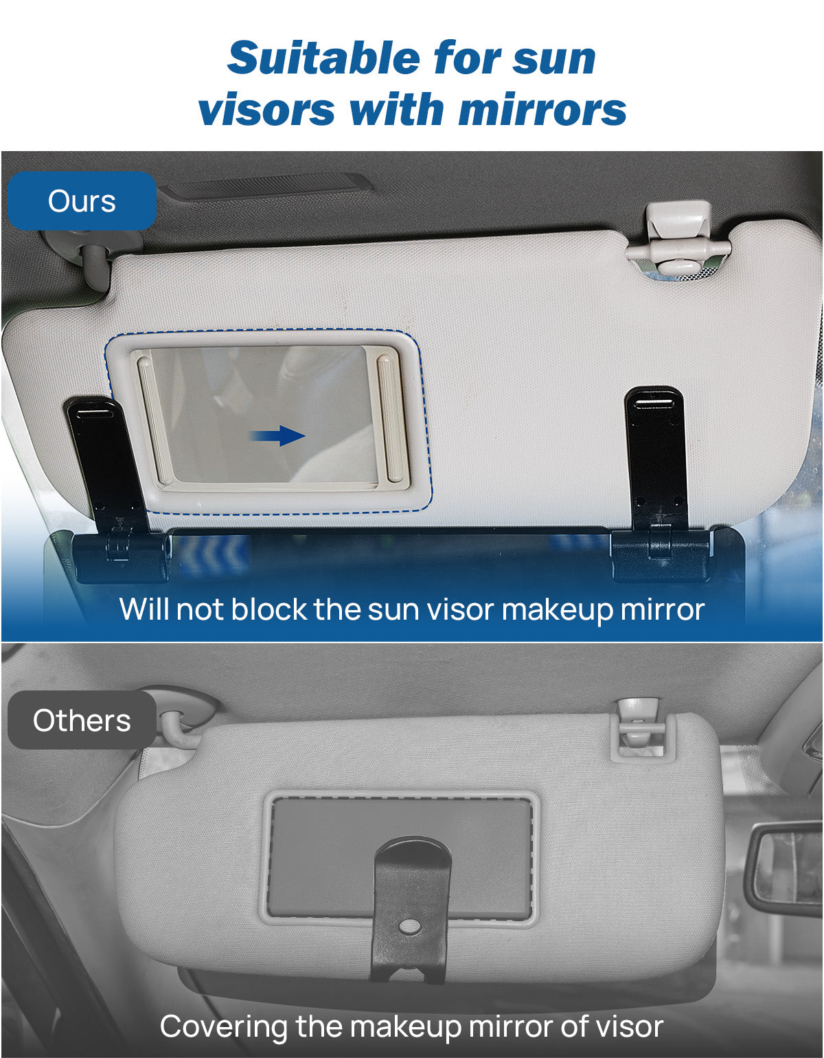 Joytutus Sun Visor Extender for Car