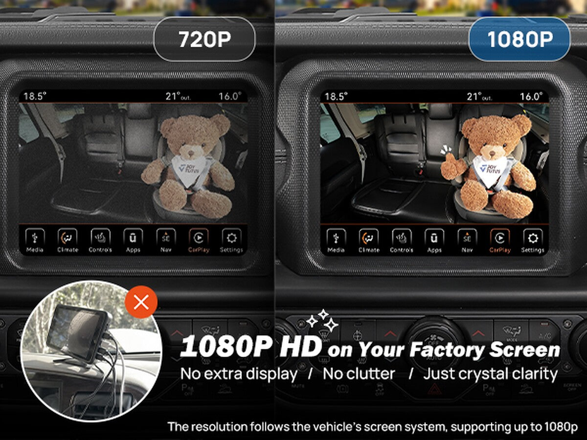Crisp 1080P Detail on Your Factory Screen