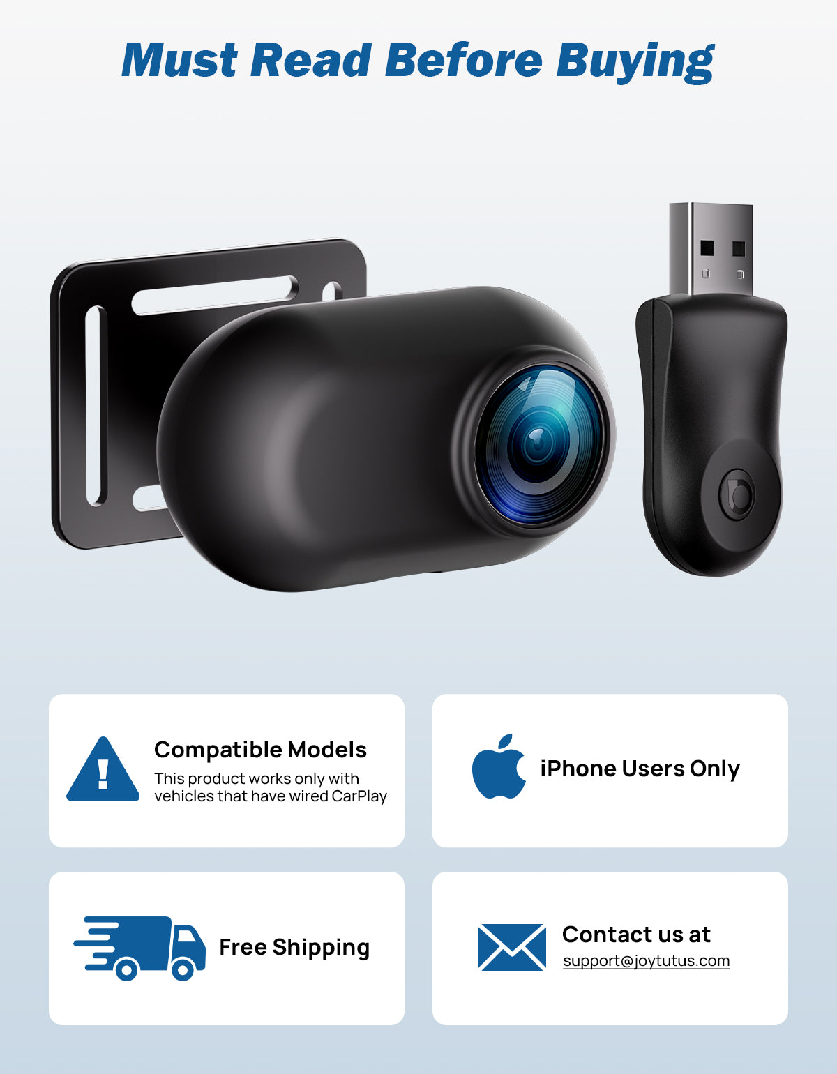 Cabin Connect™ Wireless CarPlay Baby Monitor