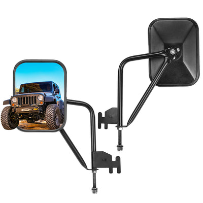 JOYTUTUS Doors Off Mirrors for Wrangler JK/JL & Gladiator JT 2007–2026