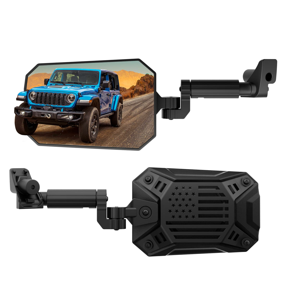 Jeep Mirrors Doors Off Compatible with Wrangler JL JK Gladiator JT