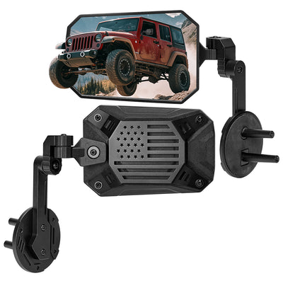 Wrangler Side Mirrors Replacement for JK & JKU 2007–2018