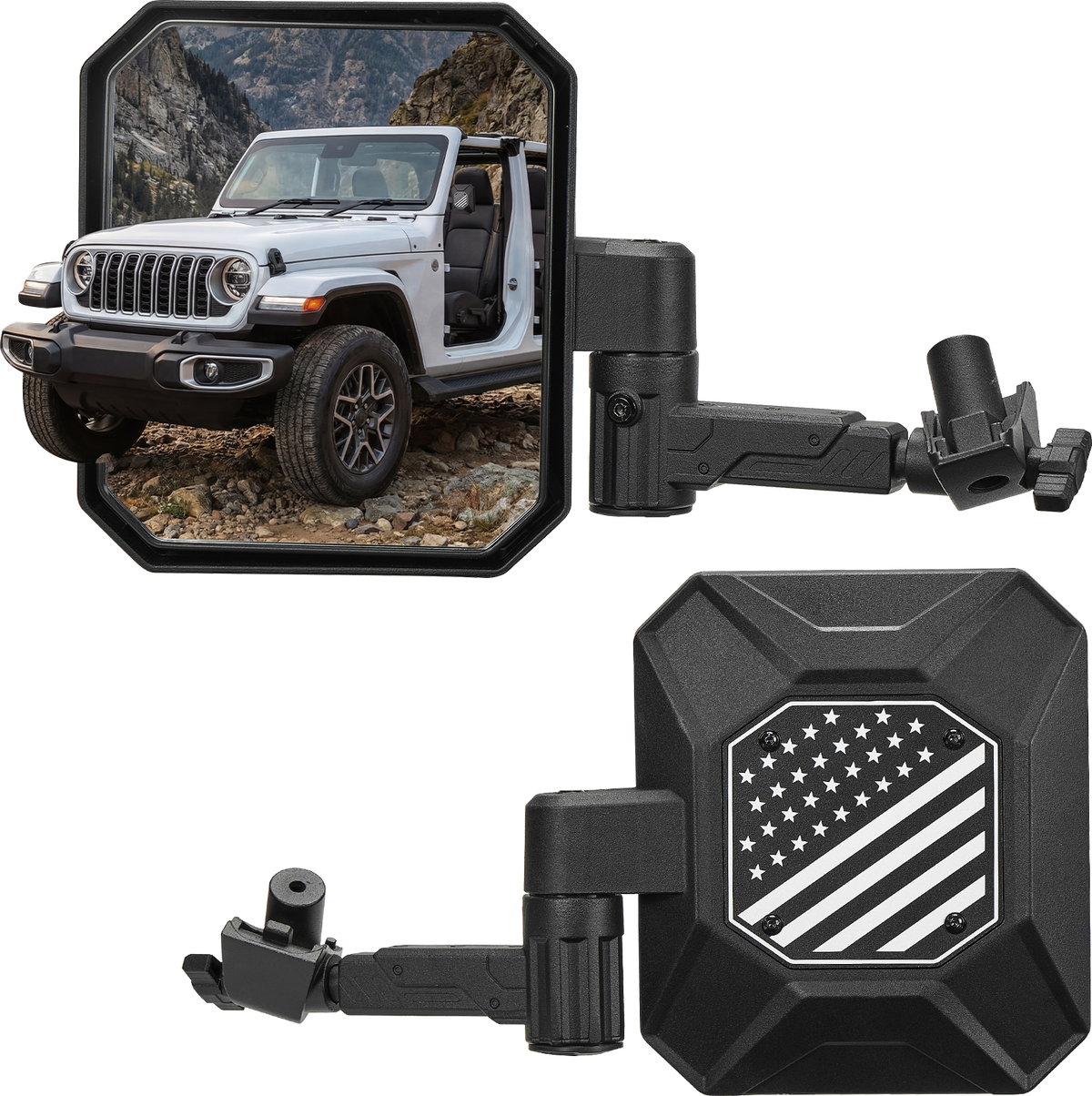 Jeep Mirrors Doors Off Compatible with Wrangler JL JK Gladiator JT