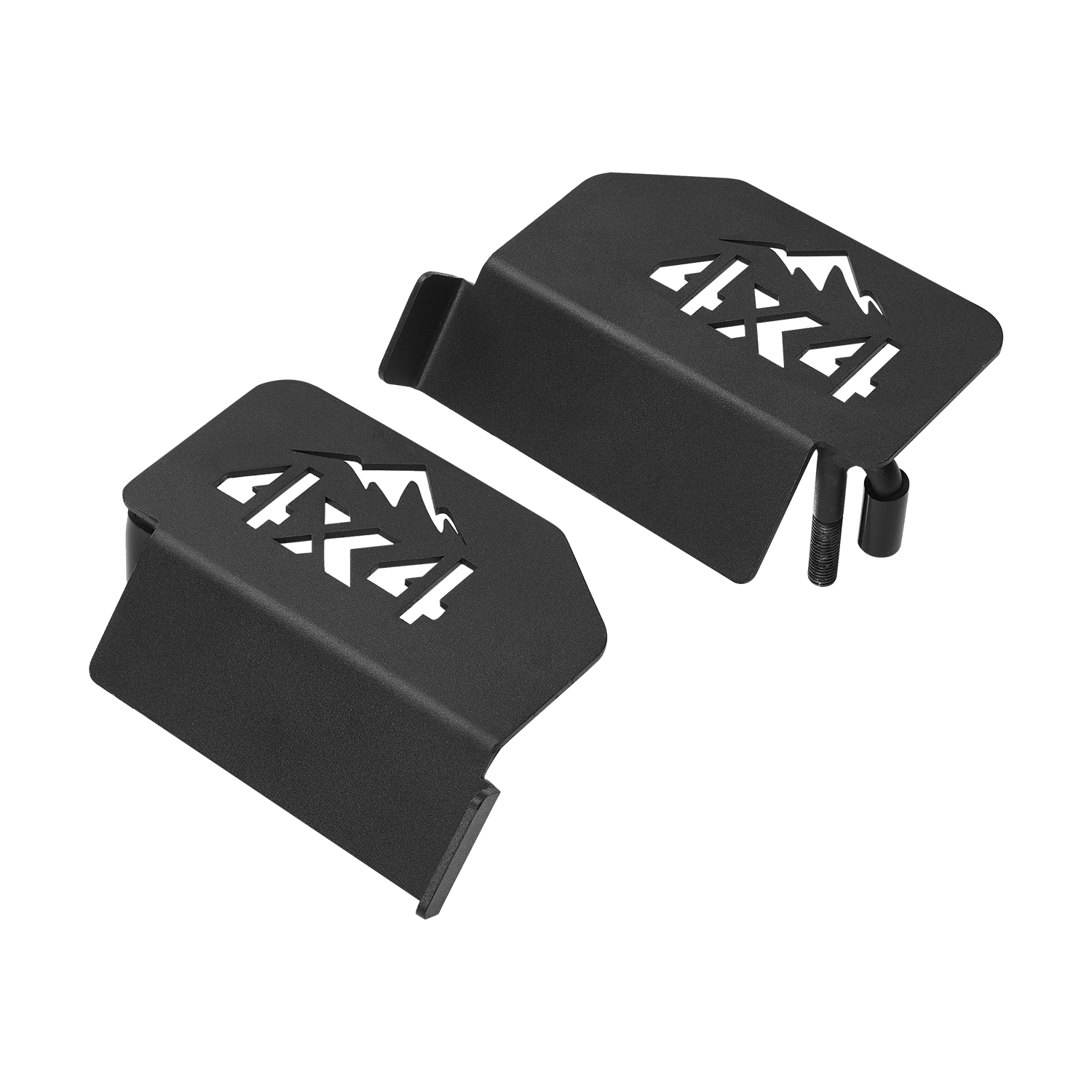 120° Foot Pegs for Wrangler JK JL & Gladiator JT 2007–2024 4X4 Pattern
