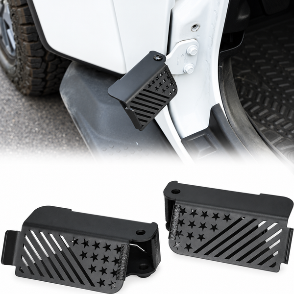 120° Foot Pegs for Wrangler JK JL Gladiator JT 2007–2026